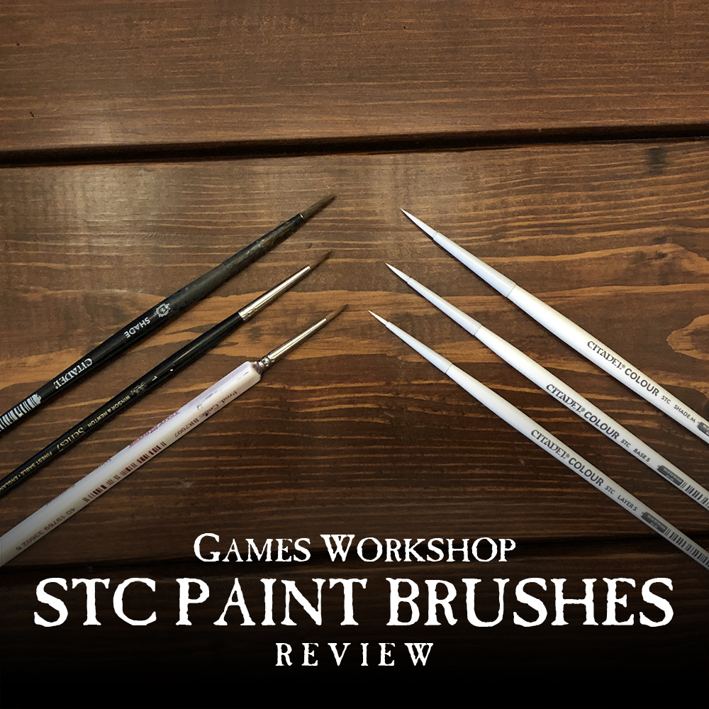Mengel Miniatures: REVIEW: Games Workshop STC Paint Brushes